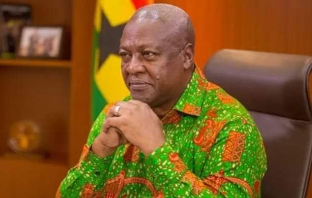 Laptop......Former President John Dramani Mahama 